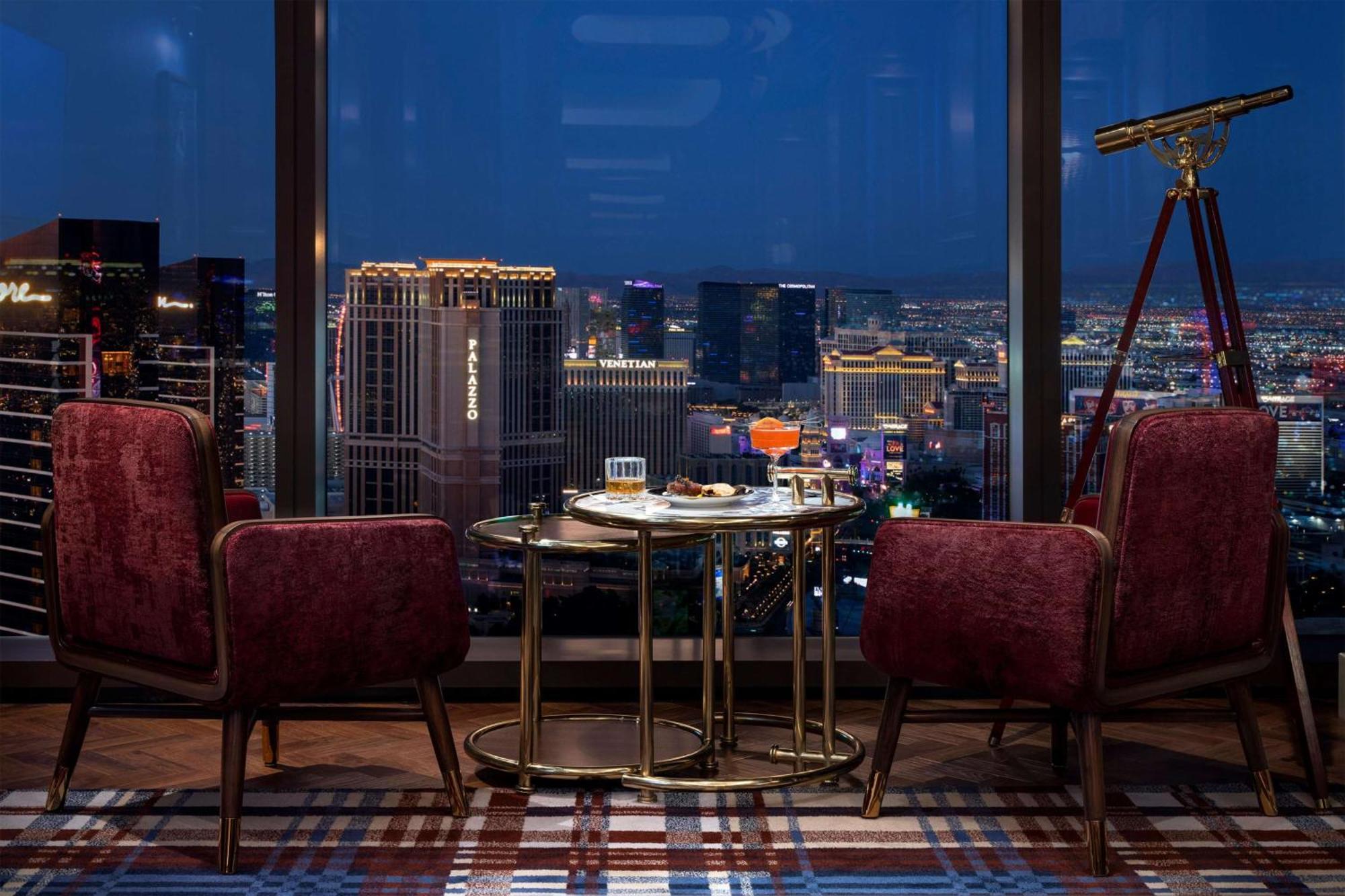 Conrad Las Vegas At Resorts World Exterior foto The Sky Bar